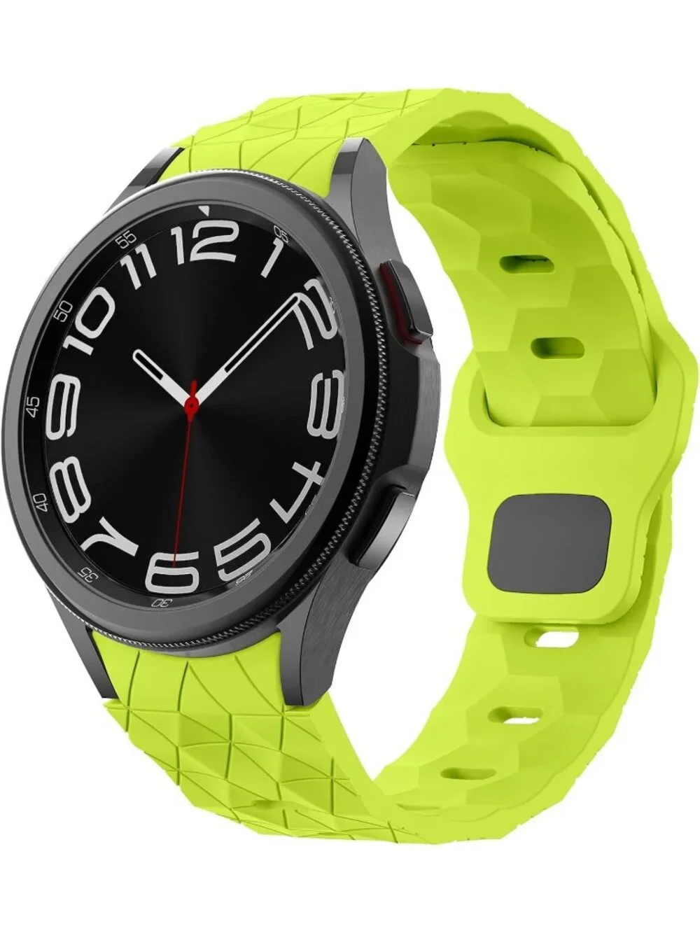 Men's Green Analog Sport Strap Silicone Replacement Samsung Galaxy Classic Watch